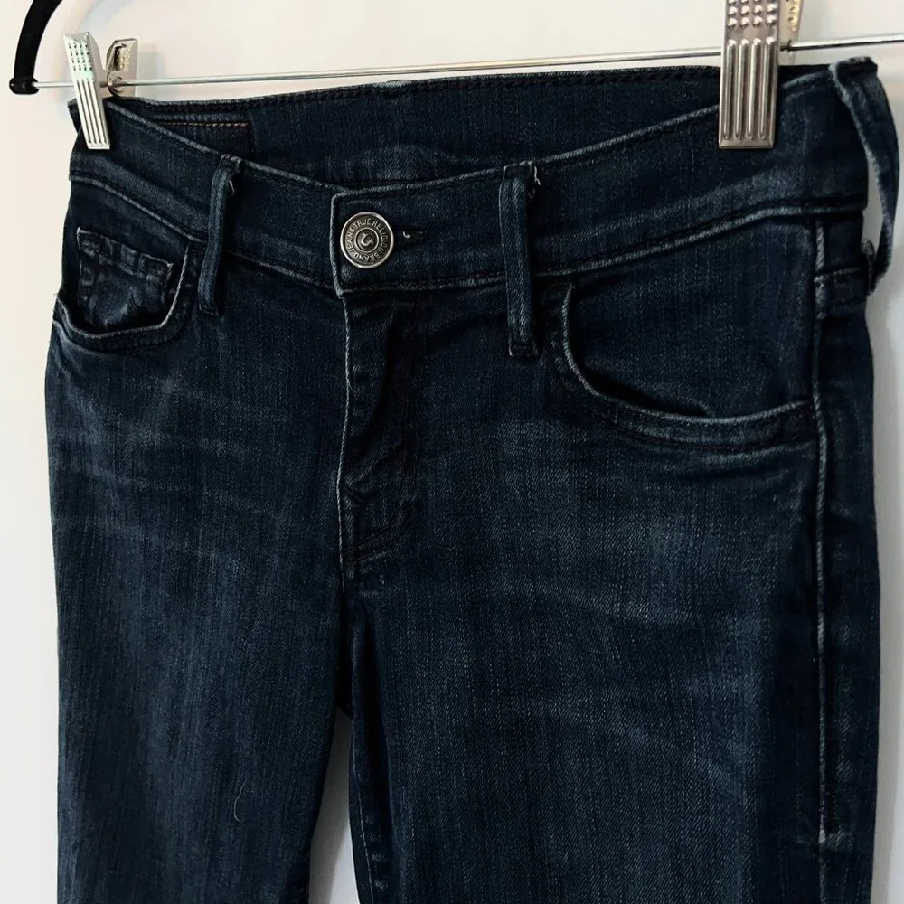 True Religion ‘Halle’ Super Skinny Fit Jeans in Picasso Blue - Picture 7 of 12